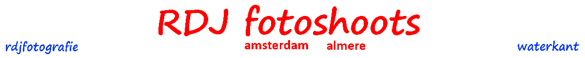 RDJ fotoshoots