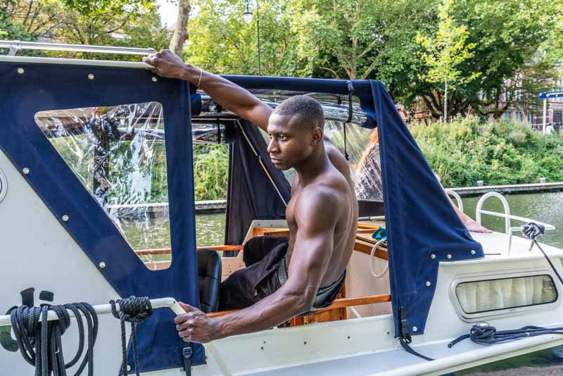 Aan boord van ms Haedi